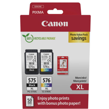PG-575XL & CL-576XL Photo Value pack