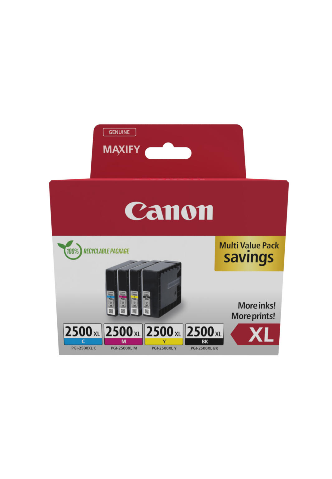 PGI-2500XL multipack 4-kleuren