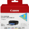 Canon PGI-550/CLI-551 Cartridges Combo Pack
