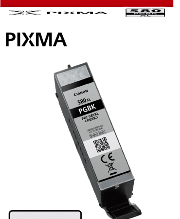Canon PGI-580XL Cartridge Pigmentzwart