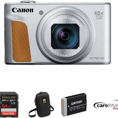 Canon PowerShot SX740HS Lite Travel Kit Zilver