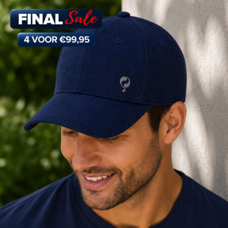 Cap Ermelo | Donkerblauw Melange