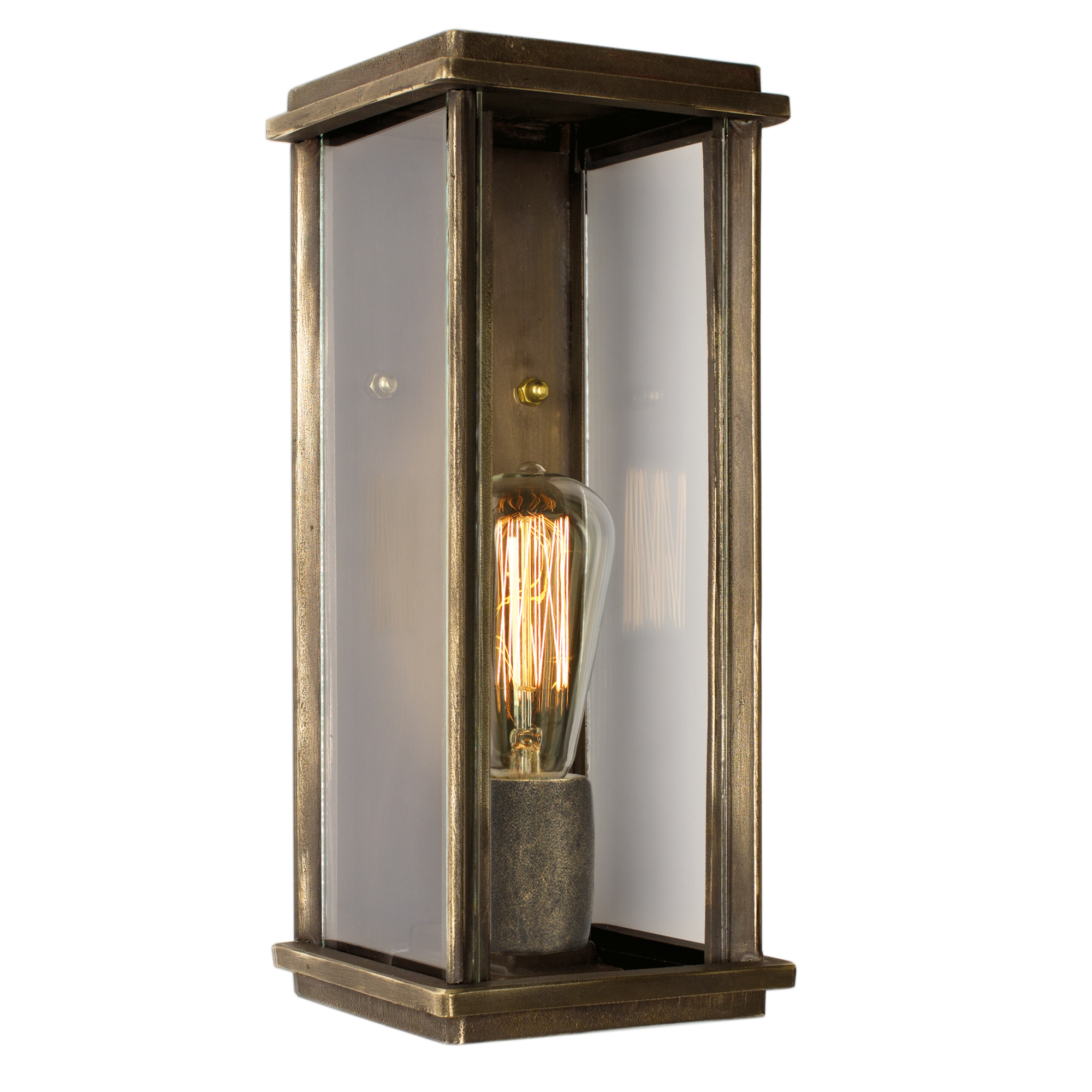 Capital Muurlamp Brons Large