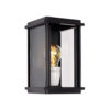 Capital Muurlamp Zwart Small
