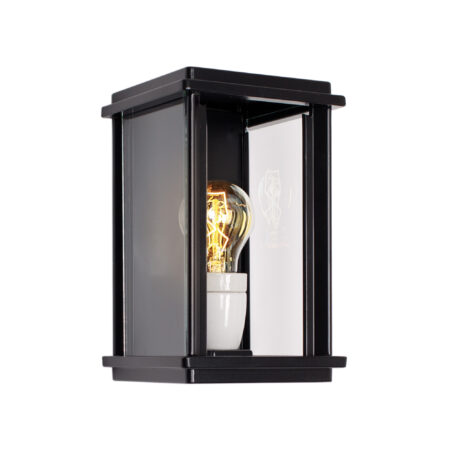 Capital Muurlamp Zwart Small