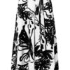 Carissa Print Rok Zwart / Wit
