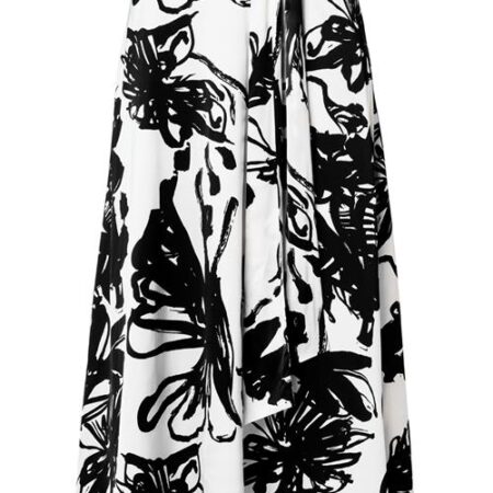 Carissa Print Rok Zwart / Wit
