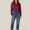Caroline Tensen Bantry Blouse Aubergine