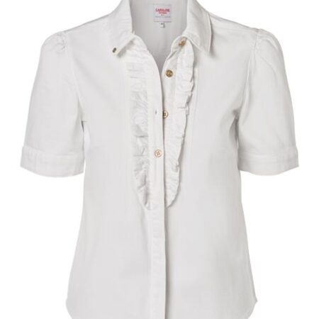 Caroline Tensen Brighton Denim Blouse Wit