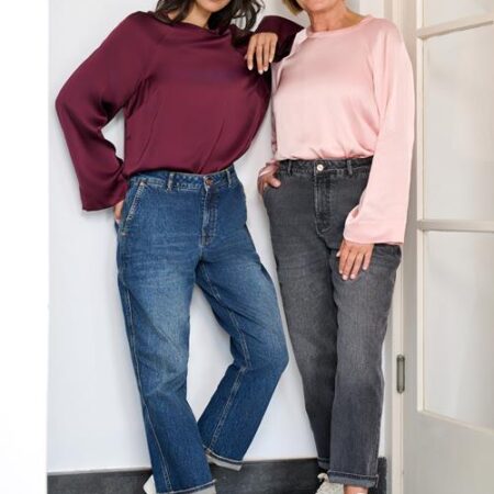 Caroline Tensen Dublin Top Aubergine