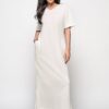 Caroline Tensen Ella Sweat Jurk Off White