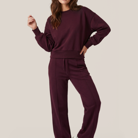 Caroline Tensen Iona Sweater Aubergine