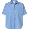 Caroline Tensen Leeds Oversized Check Blouse Wit / Navy
