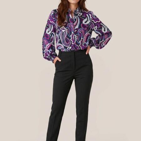 Caroline Tensen Lismore Broek Zwart