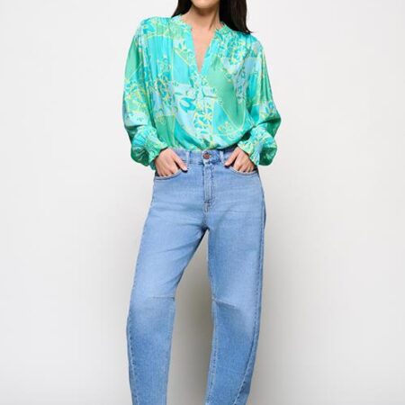 Caroline Tensen Malmo Blouse Groen / Multi