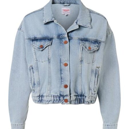 Caroline Tensen Oversized Helsinki Denim Jacket Licht Blauw