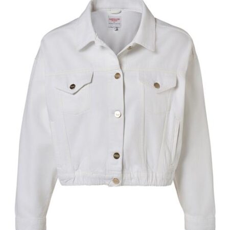 Caroline Tensen Oversized Helsinki Denim Jacket Wit