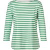 Caroline Tensen Oxford Streep Top Wit / Groen