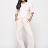 Caroline Tensen Silva Broek Off White