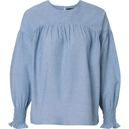 Caroline Tensen Winsley Blouse Licht Blauw