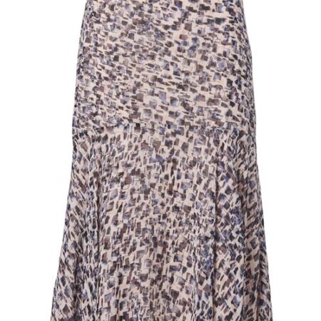 Cassie Print Rok Pink/kobalt