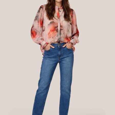 Caylee Print Blouse Roze / Multi