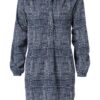 Cecile Print Tuniek Navy / Wit