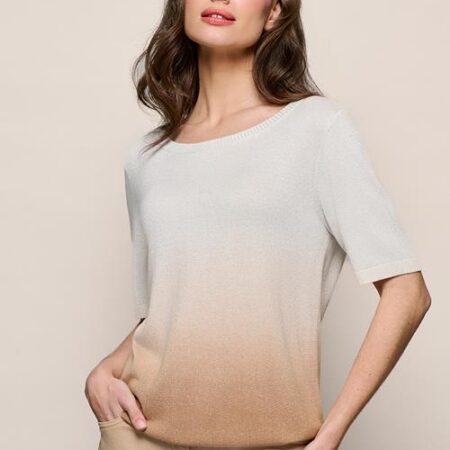 Cecile Top Offwhite / Zand