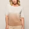 Cecile Top Offwhite / Zand Maxi