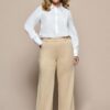 Celia Broek Creme Maxi