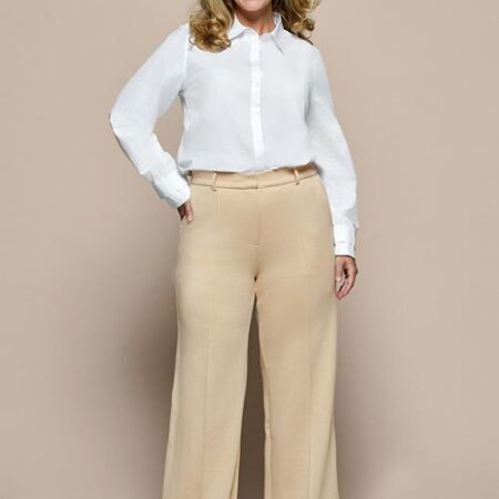 Celia Broek Creme Maxi