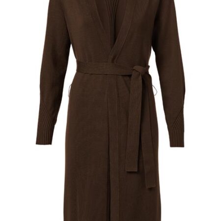 Celine Vest Donkerbruin