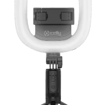 Celly Ring Light Tripod Compact Bluetooth