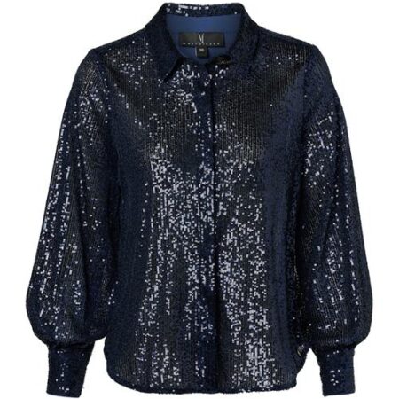 Cerise Blouse Navy