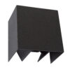 Channel II Up en Down Muurlamp Zwart