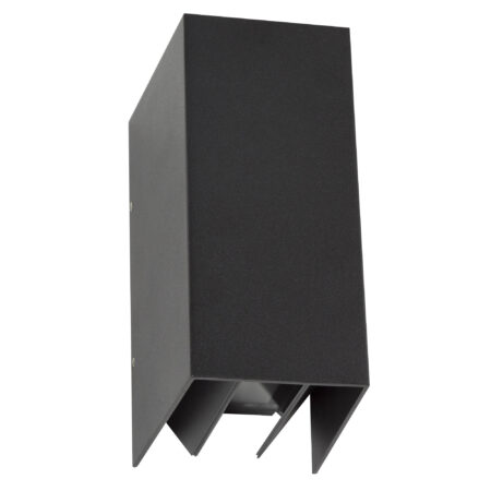 Channel Up en Down Muurlamp Zwart