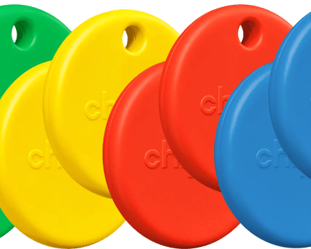 Chipolo POP 8-Pack Rood