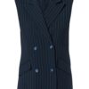 Chloe Gilet Navy / Off White