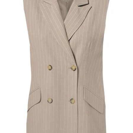 Chloe Gilet Zand / Offwhite