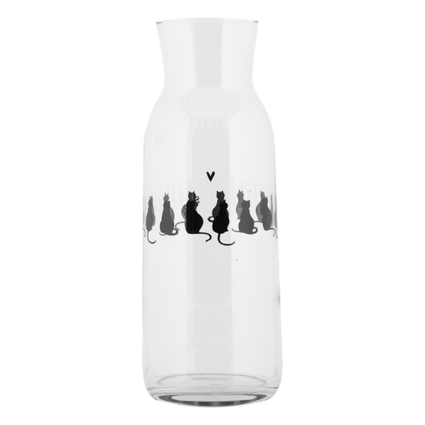 Clayre & Eef Karaf katten 1L Ø9x25cm | Clayre & Eef