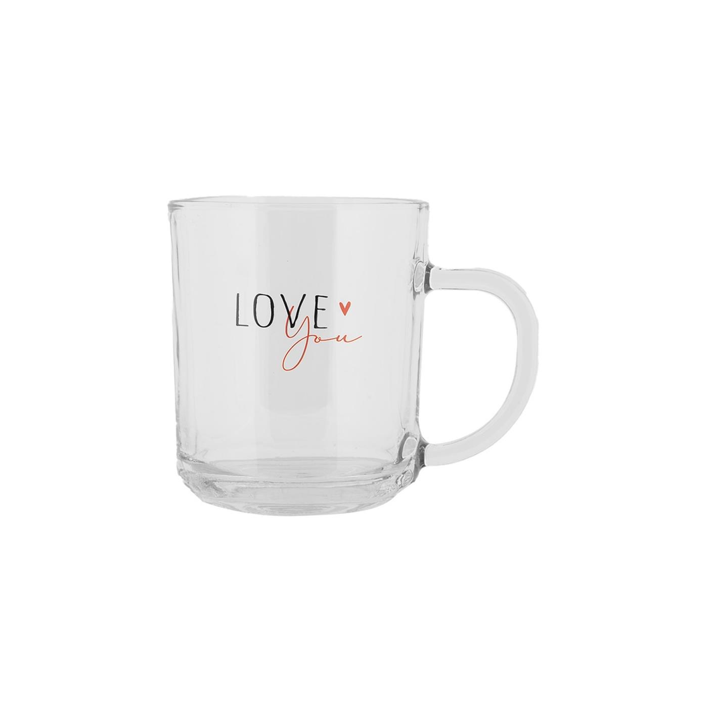 Clayre & Eef Theeglas 11x8x9cm 200ml | Clayre & Eef