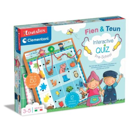 Clementoni Fien En Teun Interactieve Quiz Junior | Clementoni