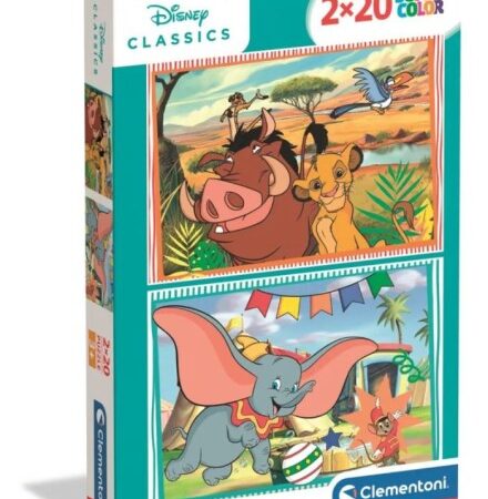 Clementoni Puzzel Disney Classic 2x20 Stukjes | Clementoni