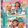 Clementoni Puzzel Gabby's Dollhouse 2x20 Stukjes | Clementoni