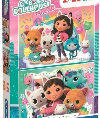 Clementoni Puzzel Gabby's Dollhouse 2x20 Stukjes | Clementoni