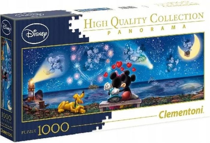 Clementoni Puzzel Mickey & Minnie Panorama (1000) | Clementoni