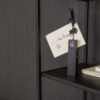 Clip kaarthouder hout zwart
