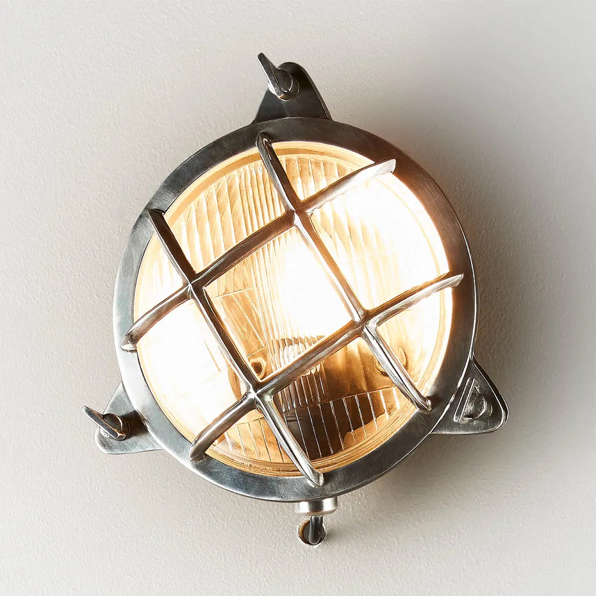 Clipper Muurlamp Zilver