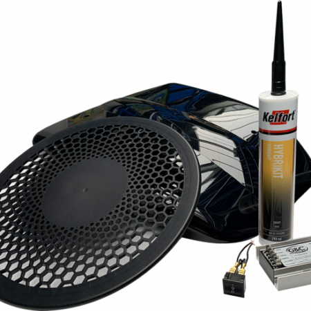 Complete Dakventilatie Set - Zwart