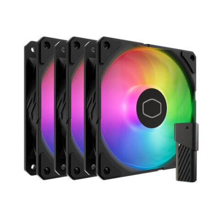 SickleFlow Edge 3-pack 120mm zwart